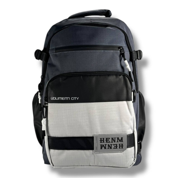 Стильний і практичний шкільний рюкзак, синій, водонепроникий, на 2 відділення