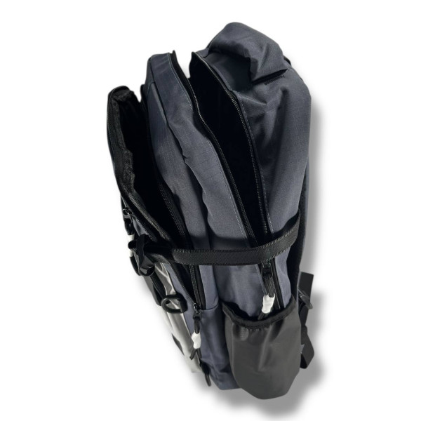 Стильний і практичний шкільний рюкзак, синій, водонепроникий, на 2 відділення