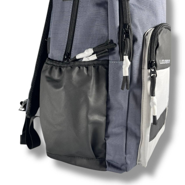 Стильний і практичний шкільний рюкзак, синій, водонепроникий, на 2 відділення