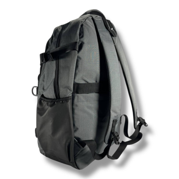 Стильний і практичний шкільний рюкзак, темно-сірий, водонепроникий, на 2 відділення Стильний і практичний шкільний рюкзак, темно-сірий, водонепроникий, на 2 відділення