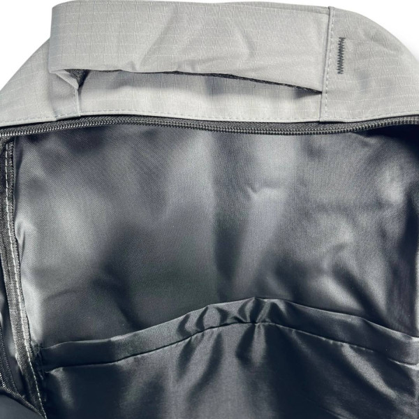 Стильний і практичний шкільний рюкзак, сірий, водонепроникий, на 2 відділення