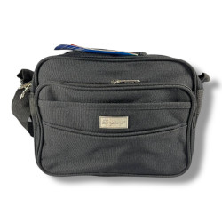 Багатофункціональна сумка через плече, чорна, зручна та міцна, 4 л Багатофункціональна сумка через плече, чорна, зручна та міцна, 4 л