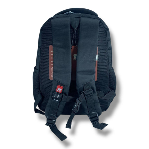 Міський рюкзак водовідштовхувальний чорного кольору з відділенням для ноутбука (до 14")