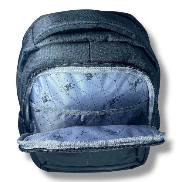 Міський рюкзак водовідштовхувальний чорного кольору з відділенням для ноутбука (до 14")