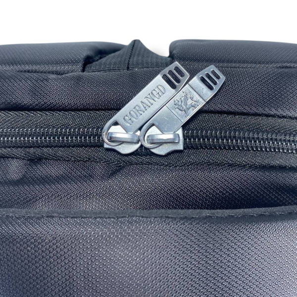 Міський рюкзак водовідштовхувальний чорного кольору з відділенням для ноутбука (до 14")