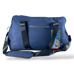 Спортивная сумка унисекс 30 л с отделением для обуви, водоотталкивающая, синяя