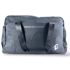 Спортивная сумка унисекс 30 л с отделением для обуви, водоотталкивающая, серая