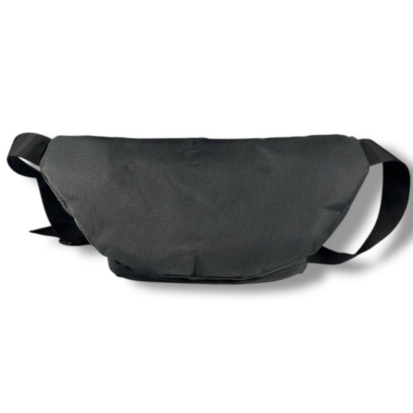Мужская поясная сумка-бананка, сіра, на 2 отделения Мужская поясная сумка-бананка, сіра, на 2 отделения