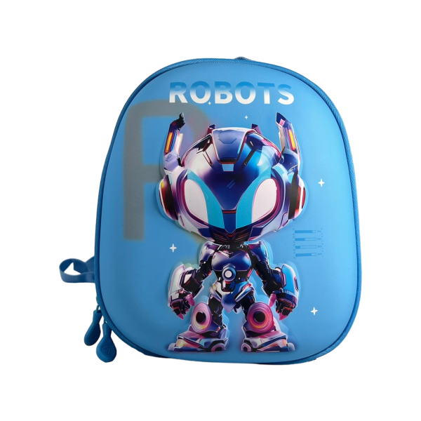 Детский рюкзак с родительским поводком, голубой