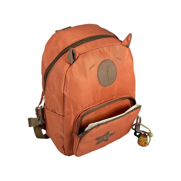 Детский рюкзак на два отделения, оранжевый Детский рюкзак на два отделения, оранжевый