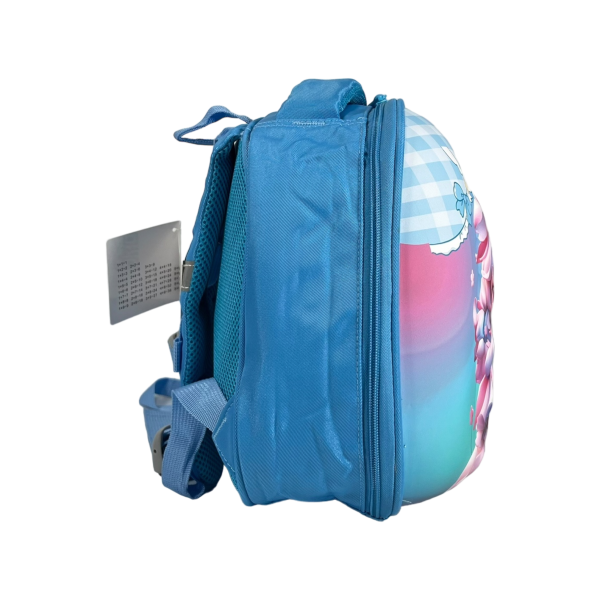 Детский рюкзак с родительским поводком, голубой рисунок Аниме