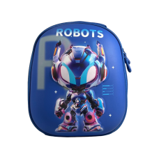 Детский рюкзак с родительским поводком, синий