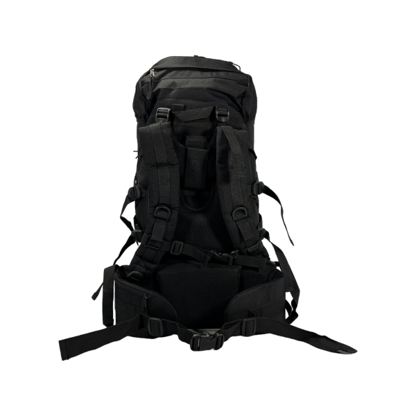 Туристичний рюкзак з анатомічною спинкою, 60 л, чорний Туристичний рюкзак з анатомічною спинкою, 60 л, чорний