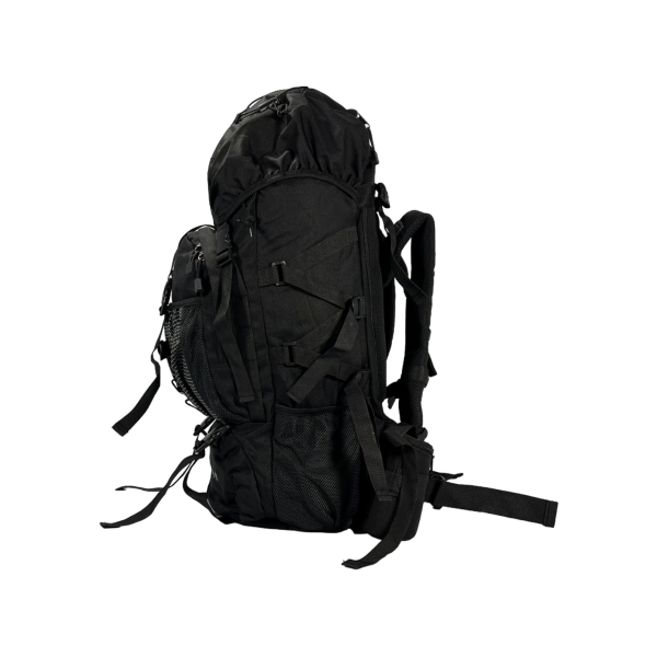 Туристичний рюкзак з анатомічною спинкою, 60 л, чорний Туристичний рюкзак з анатомічною спинкою, 60 л, чорний