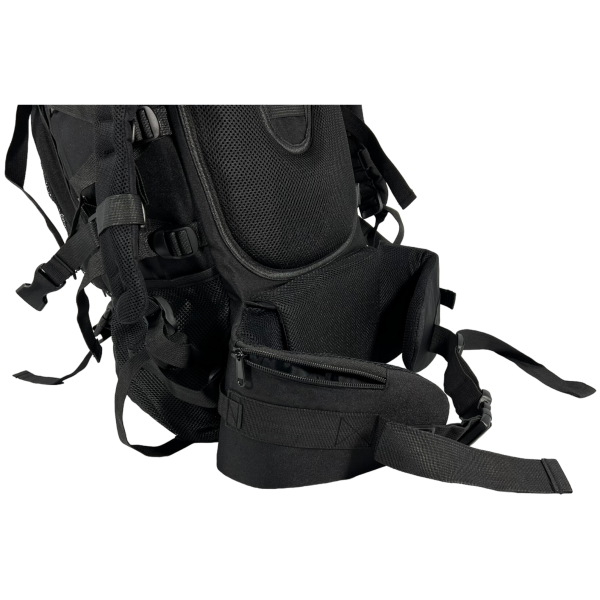 Туристичний рюкзак з анатомічною спинкою, 60 л, чорний Туристичний рюкзак з анатомічною спинкою, 60 л, чорний