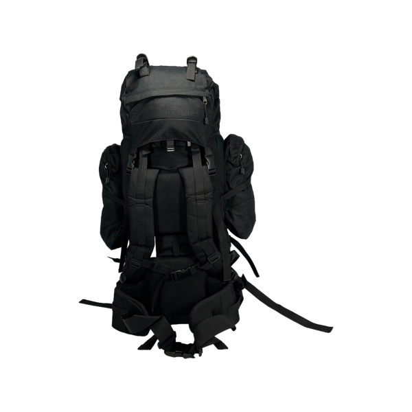 Туристичний рюкзак з анатомічною спинкою, 80 л, чорний Туристичний рюкзак з анатомічною спинкою, 80 л, чорний