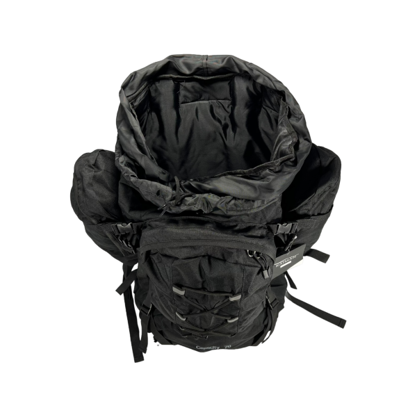 Туристичний рюкзак з анатомічною спинкою, 80 л, чорний Туристичний рюкзак з анатомічною спинкою, 80 л, чорний