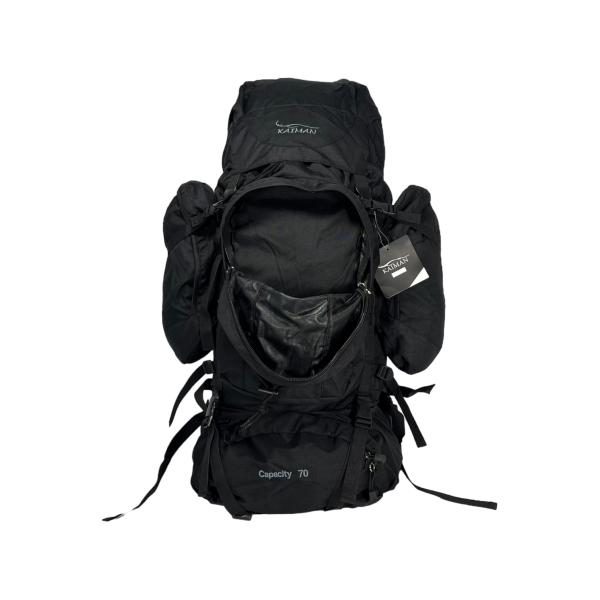 Туристичний рюкзак з анатомічною спинкою, 80 л, чорний Туристичний рюкзак з анатомічною спинкою, 80 л, чорний