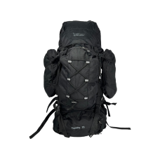 Туристичний рюкзак з анатомічною спинкою, 80 л, чорний