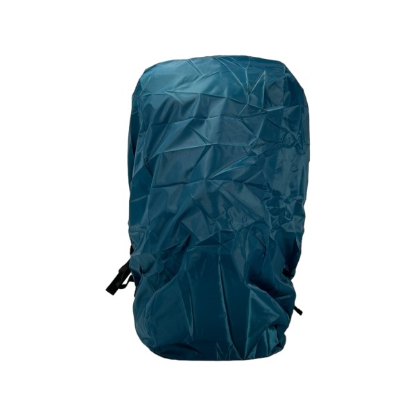 Туристичний рюкзак з анатомічною спинкою, 60 л, чорний з червоним