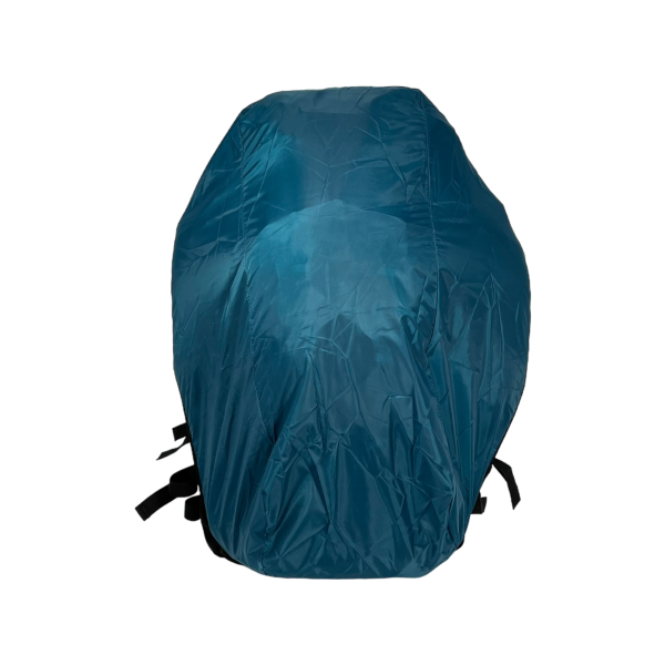 Туристичний рюкзак  з анатомічною спинкою, 80 л, чорний з синім