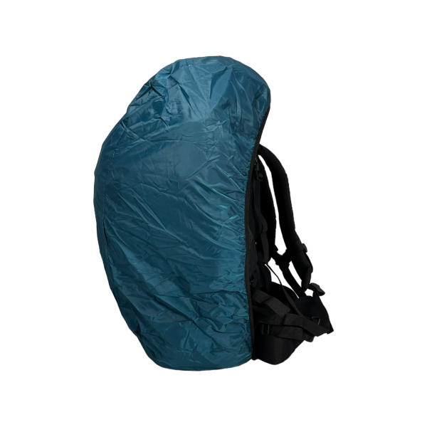 Туристичний рюкзак з анатомічною спинкою, 80 л, чорний з сірим