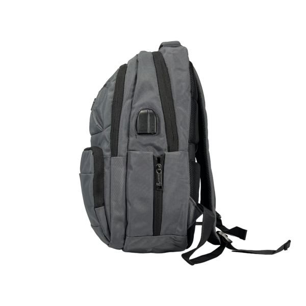 Міський рюкзак, 20 л, сірий, 4 основних відділення, бокові кишені Міський рюкзак, 20 л, сірий, 4 основних відділення, бокові кишені