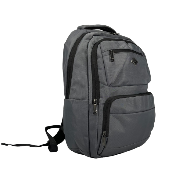 Міський рюкзак, 20 л, сірий, 4 основних відділення, бокові кишені Міський рюкзак, 20 л, сірий, 4 основних відділення, бокові кишені