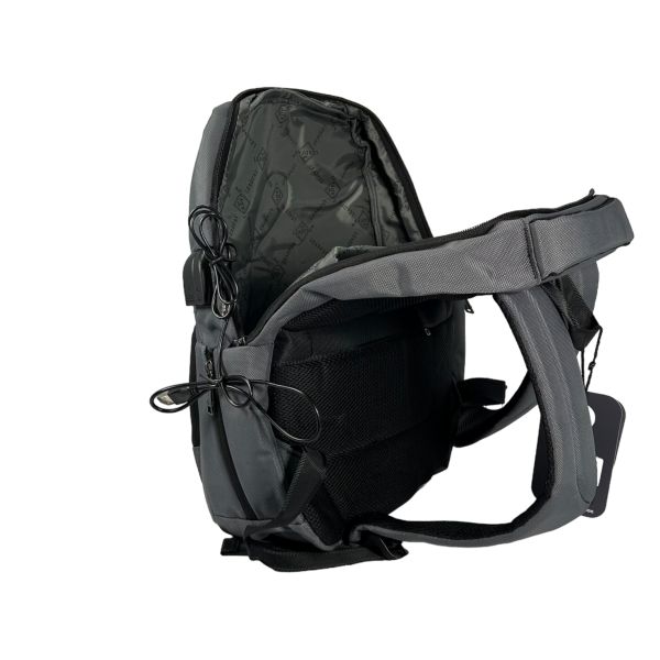 Міський рюкзак, 20 л, сірий, 4 основних відділення, бокові кишені Міський рюкзак, 20 л, сірий, 4 основних відділення, бокові кишені