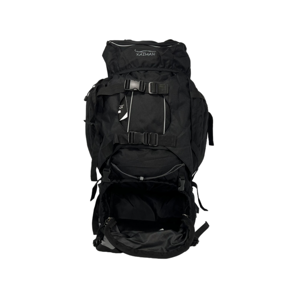 Туристичний рюкзак з анатомічною спинкою, на 80 л, чорного кольору Туристичний рюкзак з анатомічною спинкою, на 80 л, чорного кольору