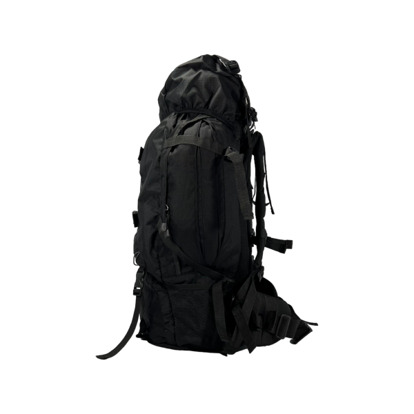 Туристичний рюкзак з анатомічною спинкою, на 80 л, чорного кольору Туристичний рюкзак з анатомічною спинкою, на 80 л, чорного кольору