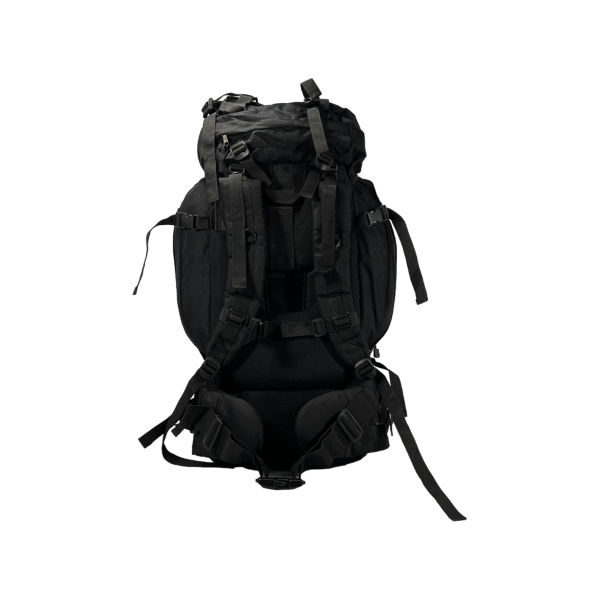 Туристичний рюкзак з анатомічною спинкою, на 80 л, чорного кольору Туристичний рюкзак з анатомічною спинкою, на 80 л, чорного кольору