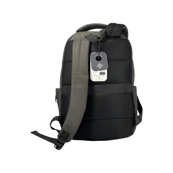 Городской рюкзак, 15 л, серый, 3 основных отделения, органайзер, боковые карманы Городской рюкзак, 15 л, серый, 3 основных отделения, органайзер, боковые карманы