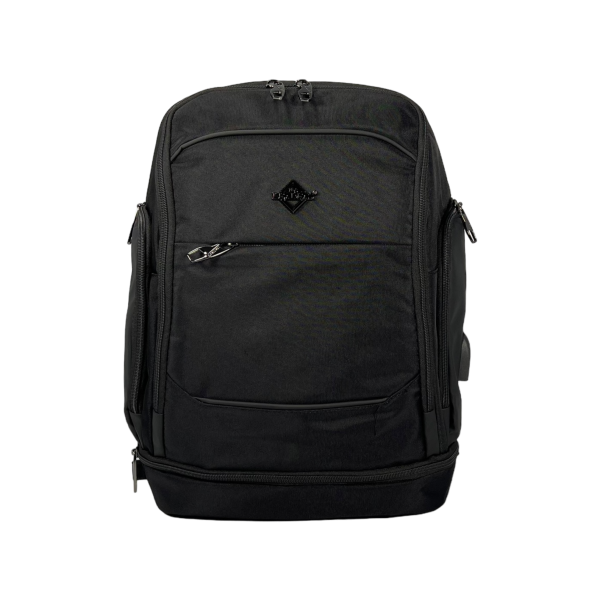 Міський рюкзак, 20 л, чорний, сучасний дизайн