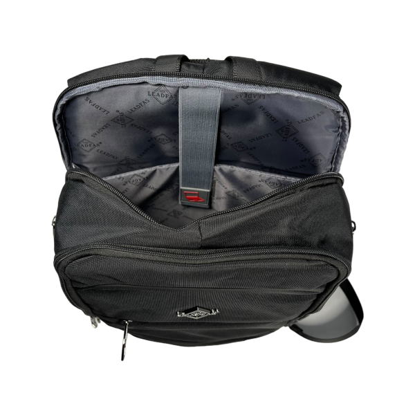 Міський рюкзак, 20 л, чорний, сучасний дизайн Міський рюкзак, 20 л, чорний, сучасний дизайн