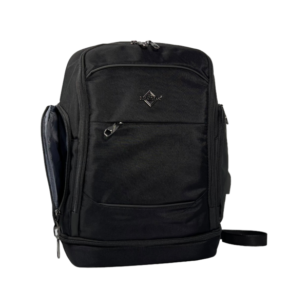 Міський рюкзак, 20 л, чорний, сучасний дизайн Міський рюкзак, 20 л, чорний, сучасний дизайн