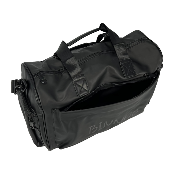 Дорожная сумка на три отделения, 22 л, черная Дорожная сумка на три отделения, 22 л, черная