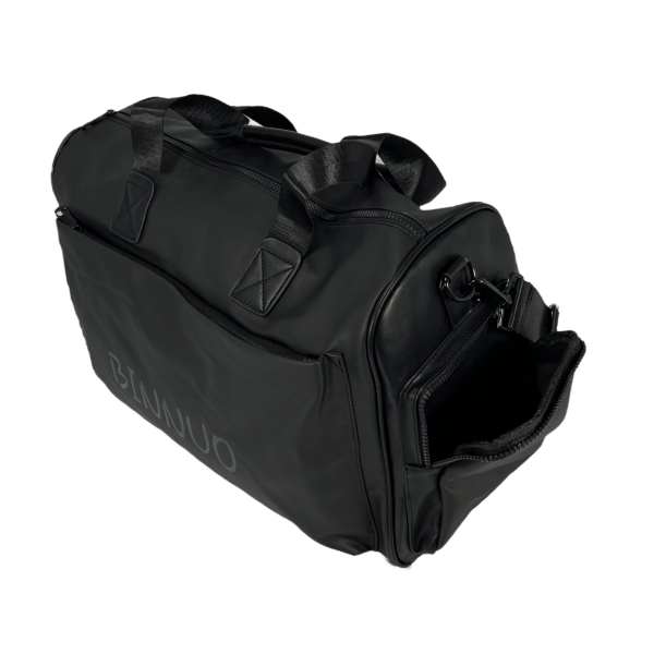 Дорожная сумка на три отделения, 22 л, черная Дорожная сумка на три отделения, 22 л, черная