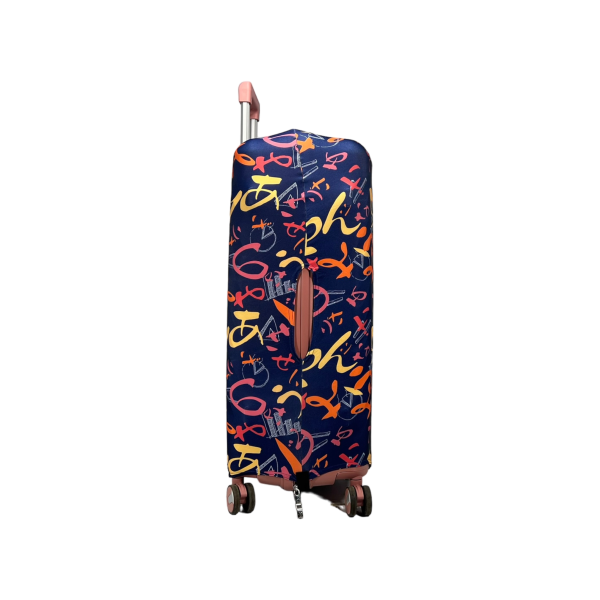 Чехол для чемодана Aoleisi с фастексом для лучшей фиксации на чемодане 28-3 синий