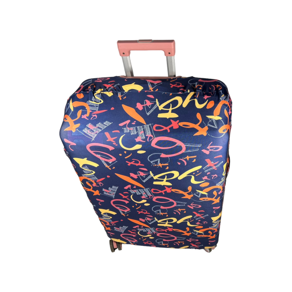 Чехол для чемодана Aoleisi с фастексом для лучшей фиксации на чемодане 28-3 синий
