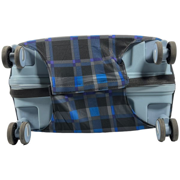 Чехол для чемодана Aoleisi с фастексом для лучшей фиксации на чемодане 24-2 черный Чехол для чемодана Aoleisi с фастексом для лучшей фиксации на чемодане 24-2 черный