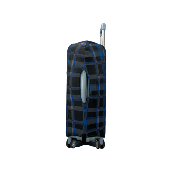 Чехол для чемодана Aoleisi с фастексом для лучшей фиксации на чемодане 24-2 черный Чехол для чемодана Aoleisi с фастексом для лучшей фиксации на чемодане 24-2 черный