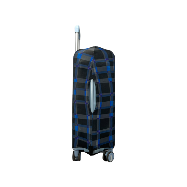 Чехол для чемодана Aoleisi с фастексом для лучшей фиксации на чемодане 24-2 черный Чехол для чемодана Aoleisi с фастексом для лучшей фиксации на чемодане 24-2 черный