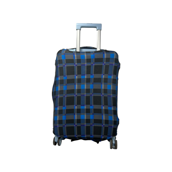 Чехол для чемодана Aoleisi с фастексом для лучшей фиксации на чемодане 24-2 черный Чехол для чемодана Aoleisi с фастексом для лучшей фиксации на чемодане 24-2 черный