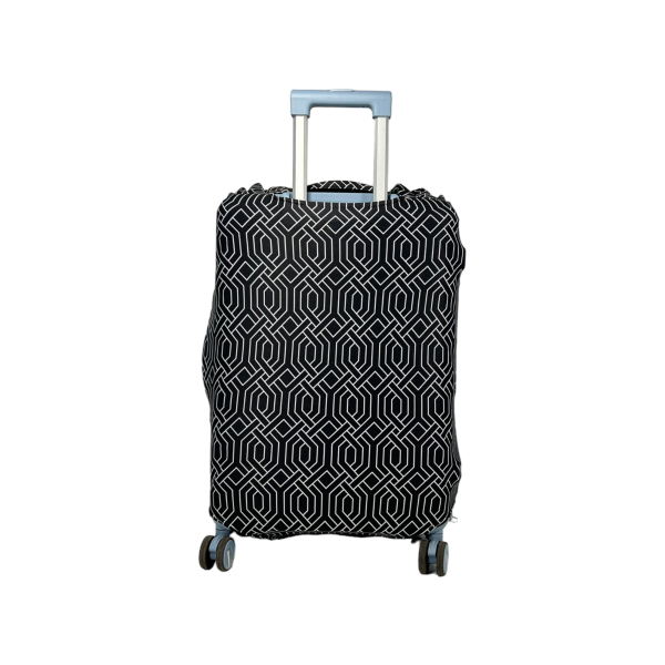 Чехол для чемодана Aoleisi с фастексом для лучшей фиксации на чемодане 24-6 черный Чехол для чемодана Aoleisi с фастексом для лучшей фиксации на чемодане 24-6 черный