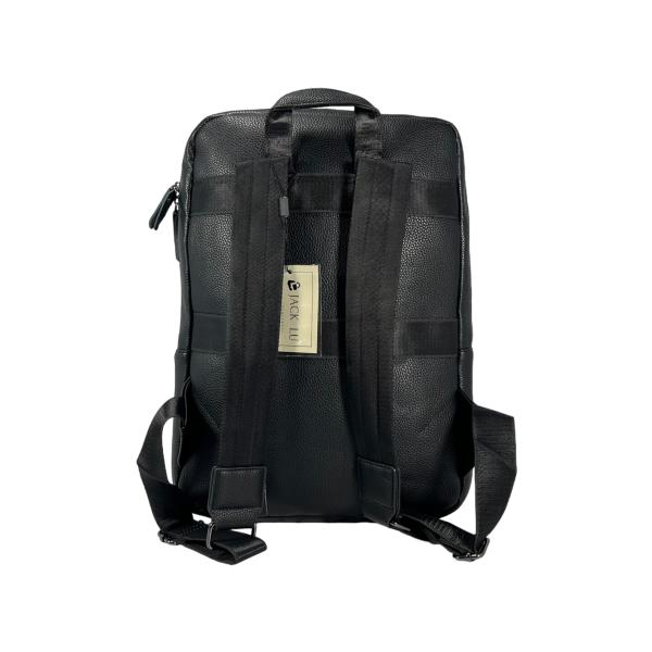 Городской рюкзак на три отделения, экокожа, крепкий, крепление на чемодан Городской рюкзак на три отделения, экокожа, крепкий, крепление на чемодан