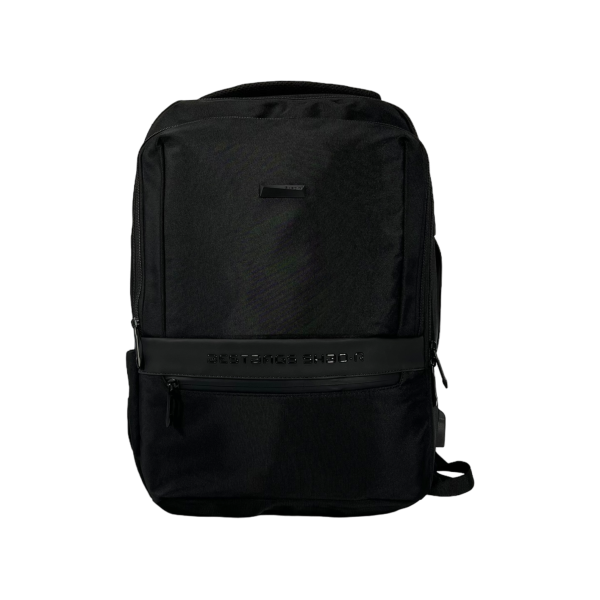 Городской рюкзак на четыре отделения, 22 л, черный