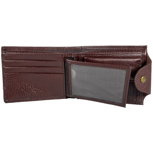 Мужской кошелек с монетницей и картхолдером, цвет коричневый Мужской кошелек с монетницей и картхолдером, цвет коричневый
