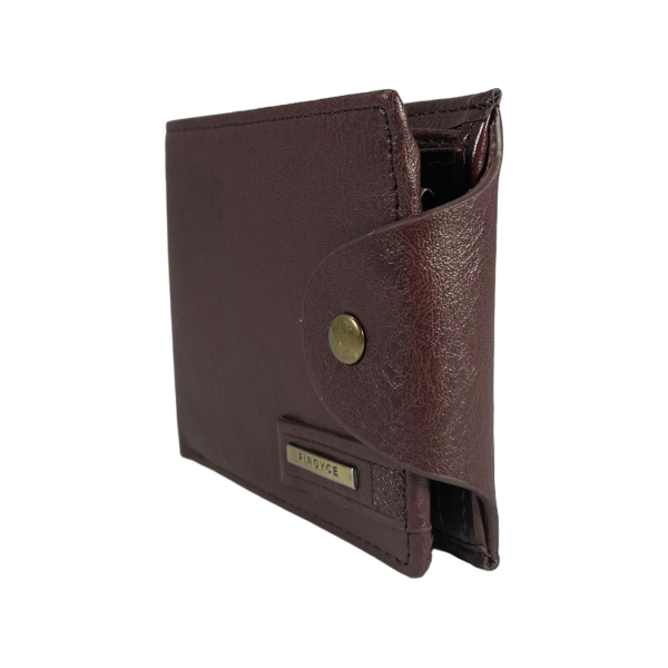 Мужской кошелек с монетницей и картхолдером, цвет коричневый Мужской кошелек с монетницей и картхолдером, цвет коричневый