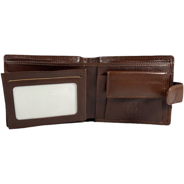 Мужской кошелек из натуральной кожи, тип 